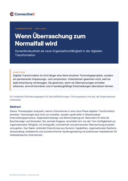 Cover: Wenn Überraschung zum Normalfall wird